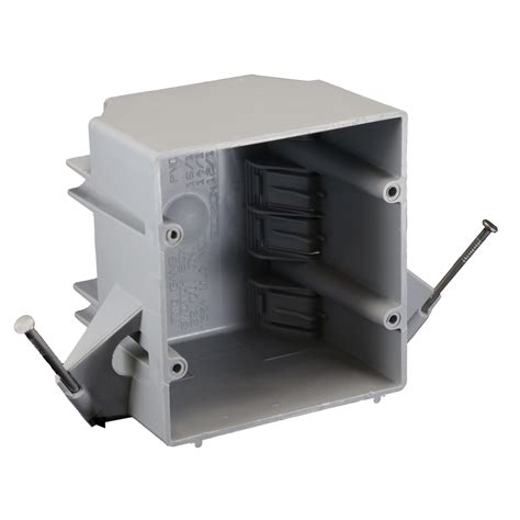 triple junction box|2 gang adjustable electrical box.